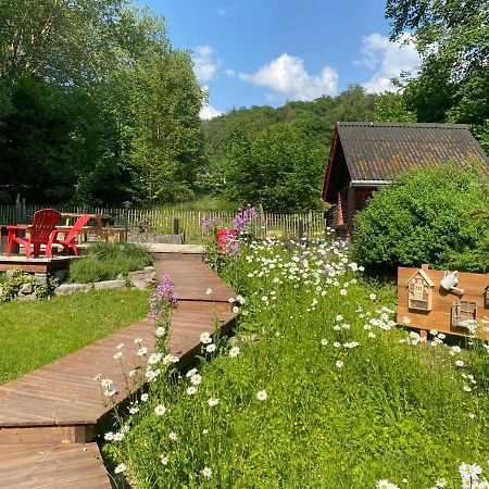 Le Gite Des Platanes Spa Eksteriør bilde